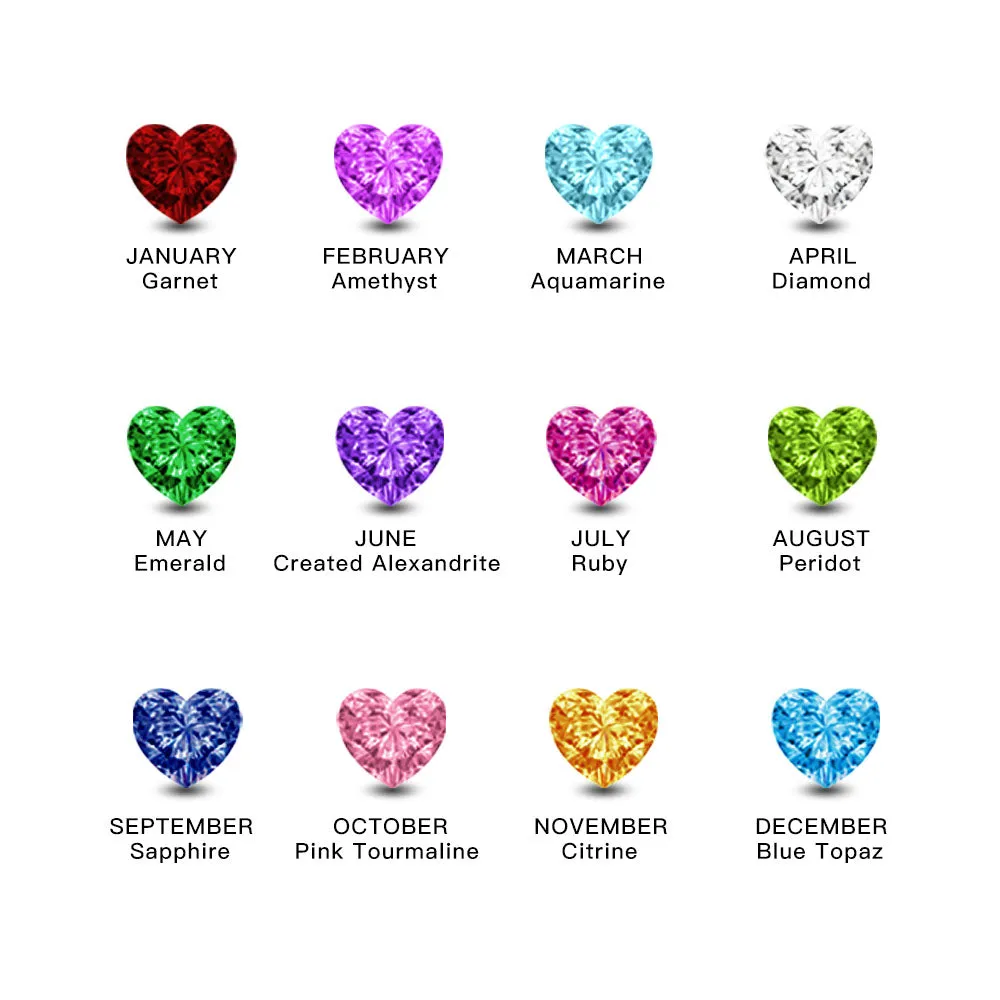 Necklace With Engraved Children Charms
