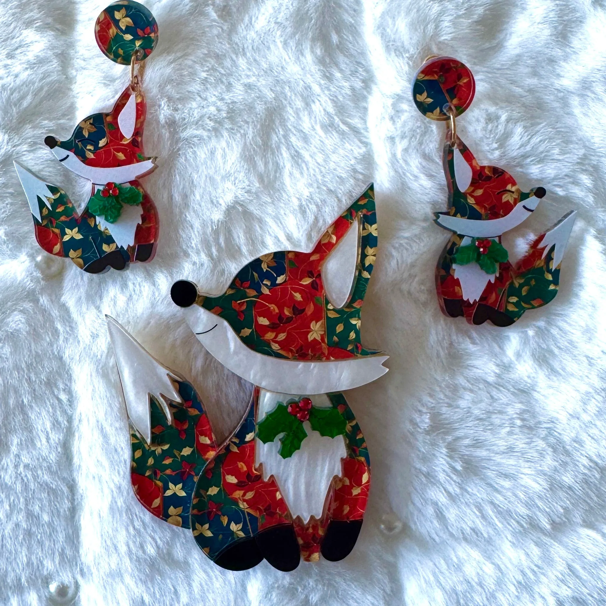 Noel the fox 🦊 - earrings