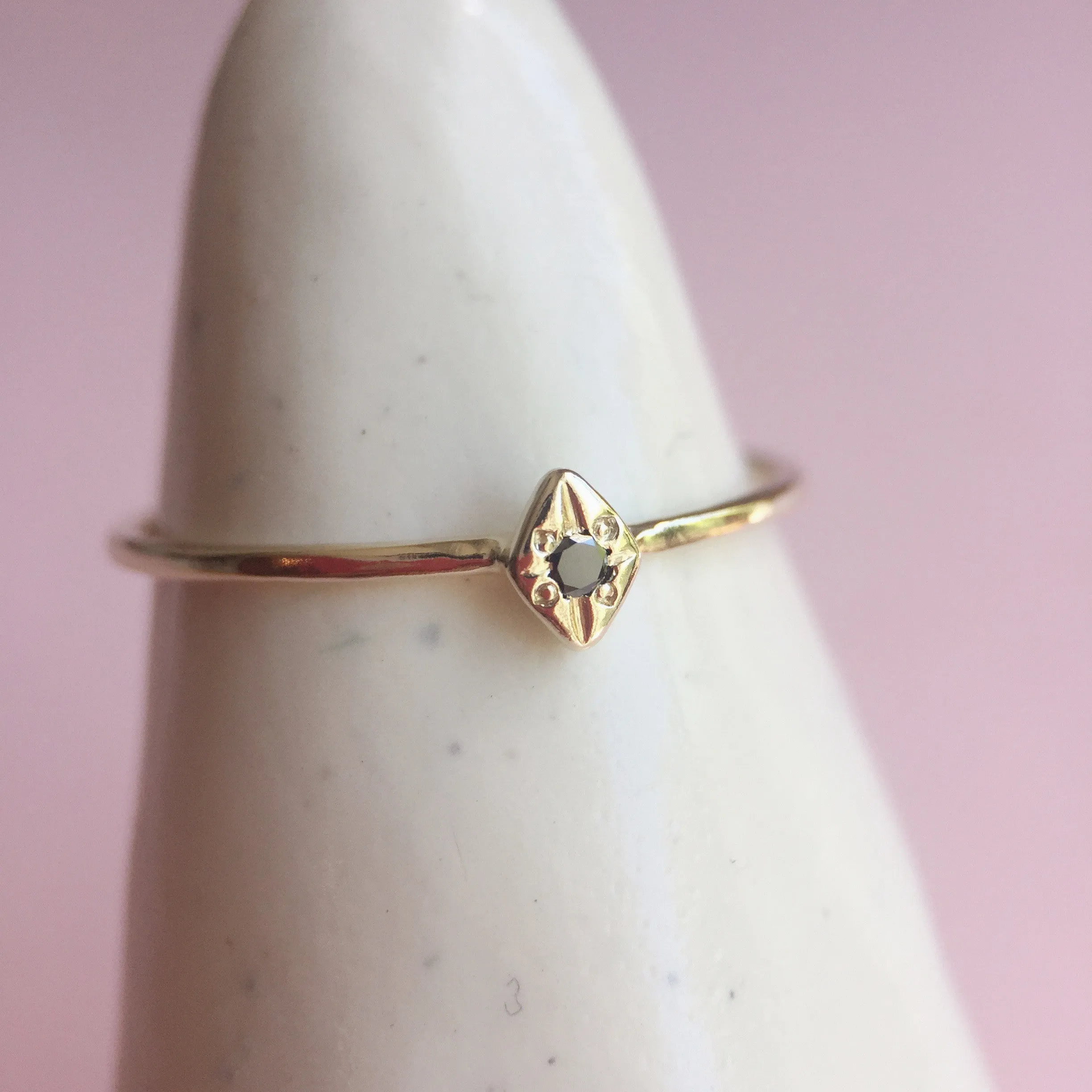 One Star Diamond Ring