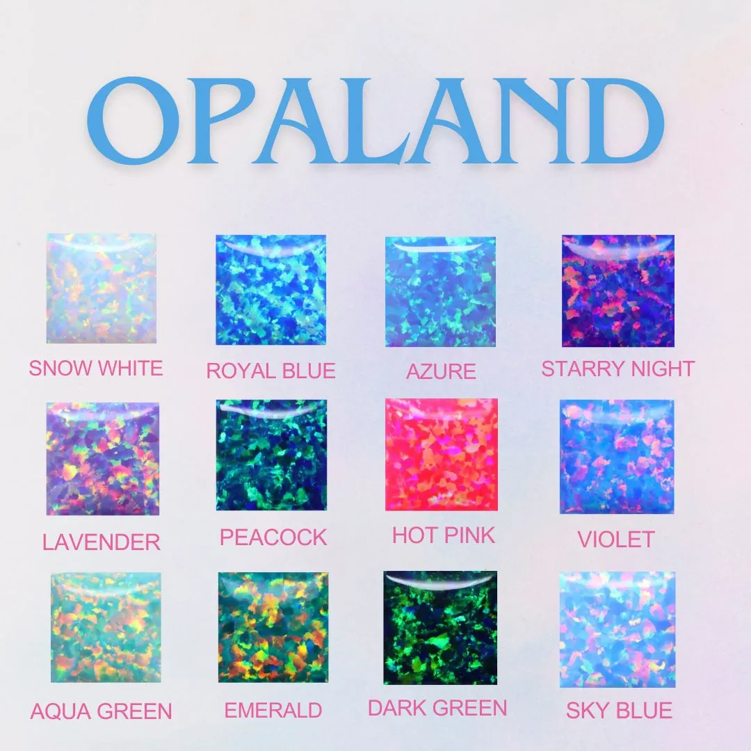 Opal Stud Earrings – Available in Many Stunning Colors