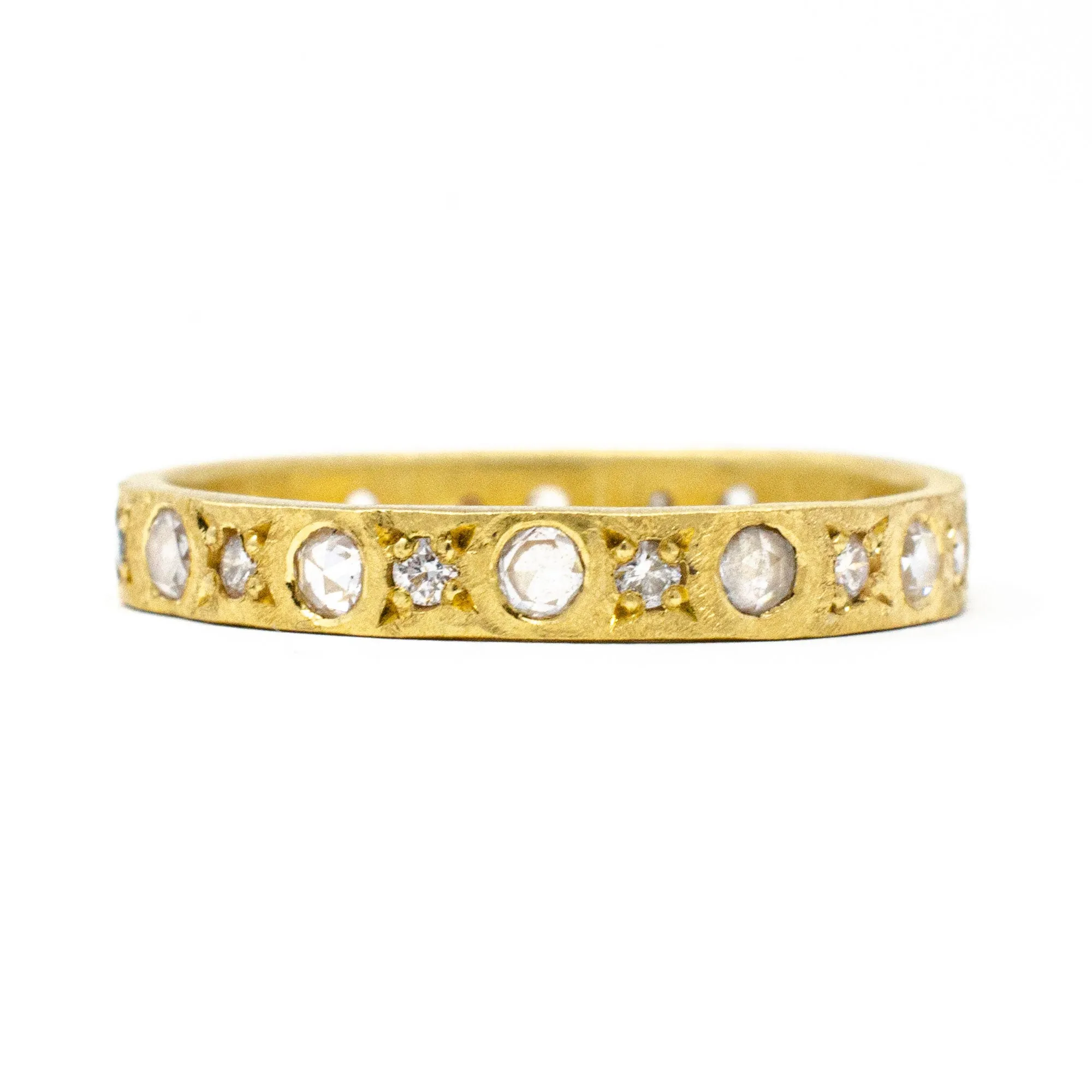 Ophelia White Diamond Band