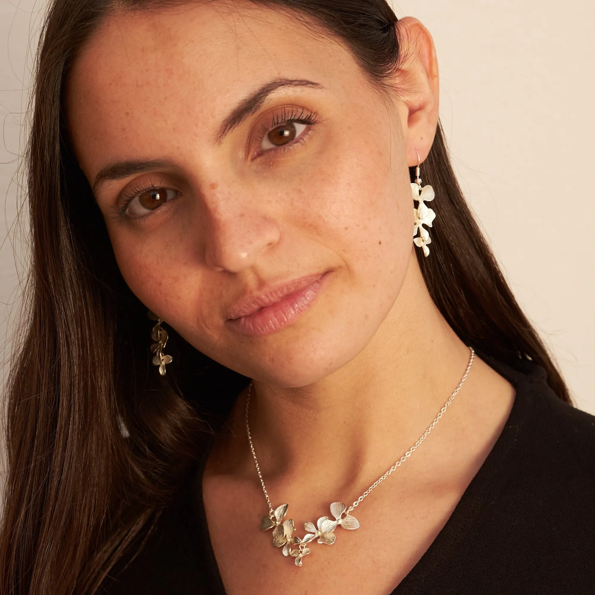 Orchid Earrings