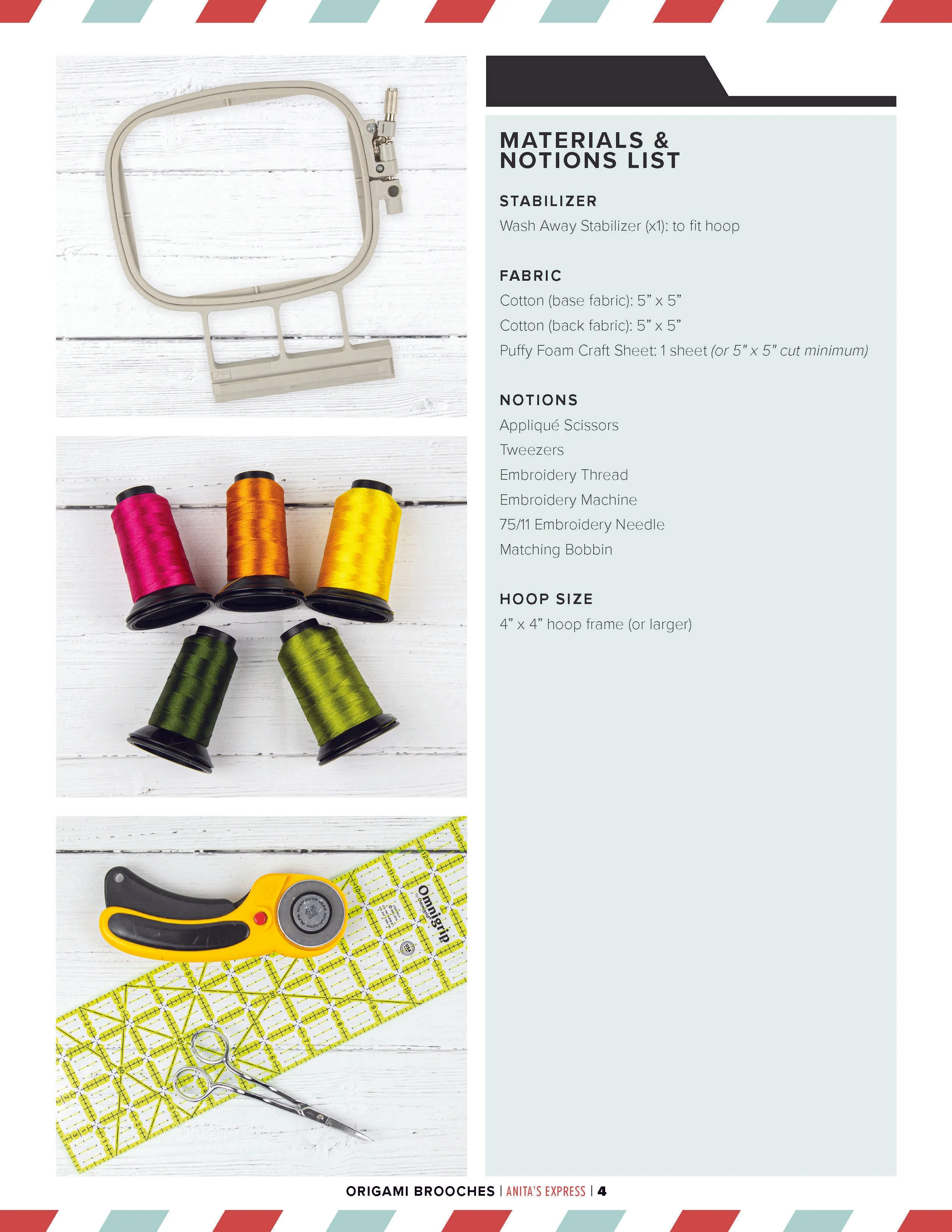 Origami Brooches