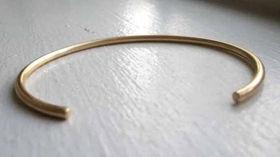 Our Finest Hand-Made Adjustable Round Cuff Bracelet - 0130
