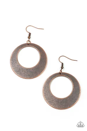 Outer Plains Copper Paparazzi Earrings