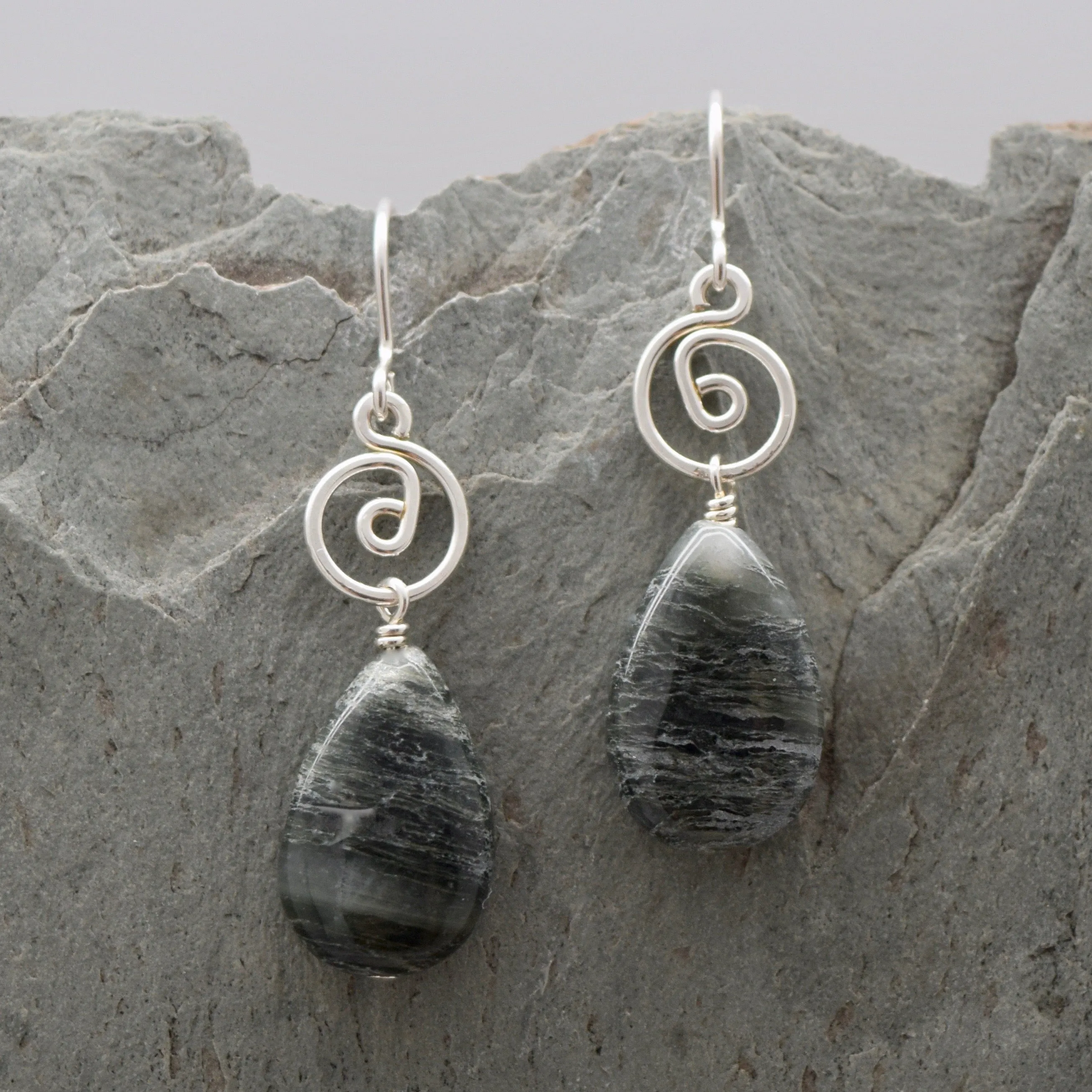 Pacha Silverleaf Drop Earring