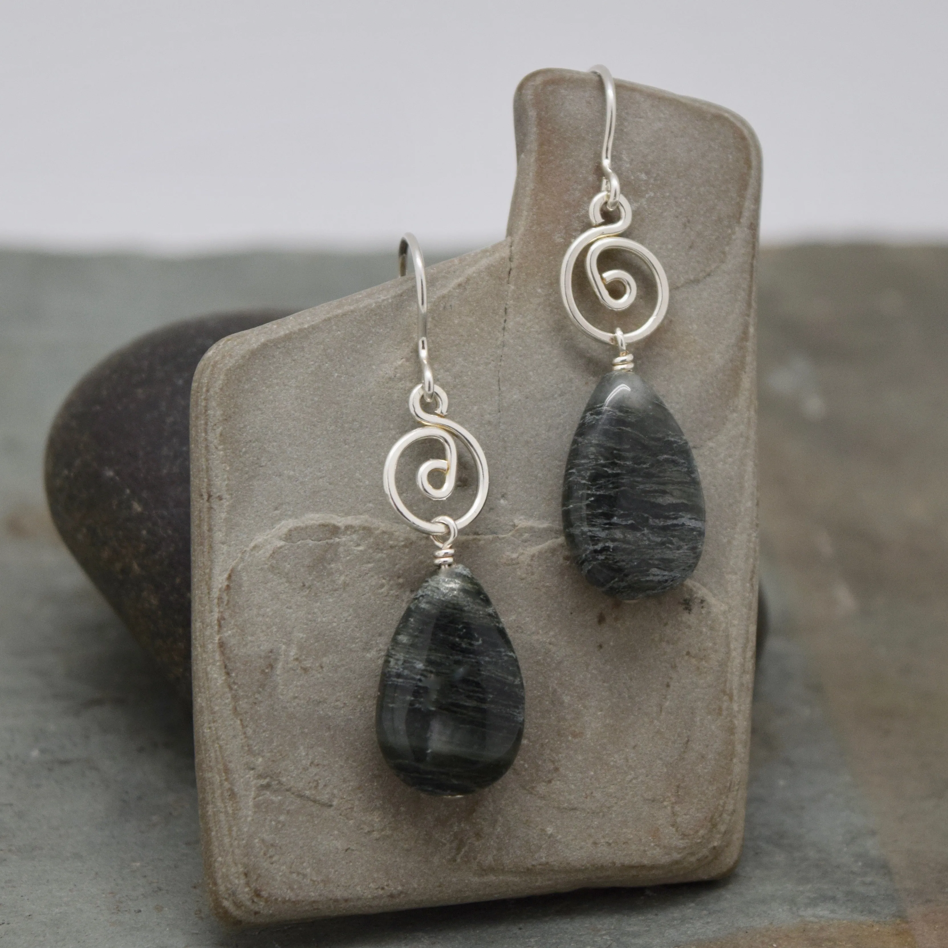 Pacha Silverleaf Drop Earring