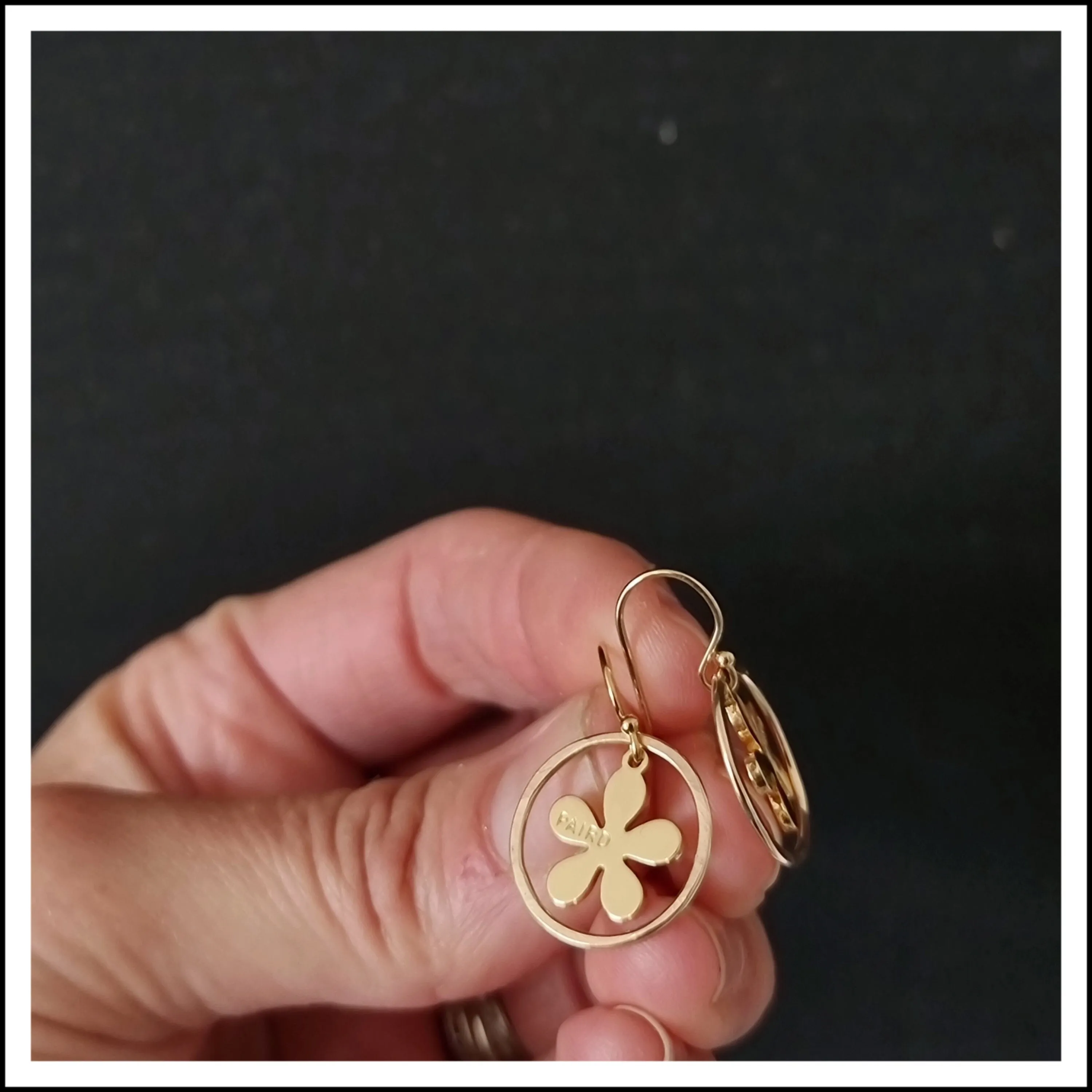 PAIRD Daisy Halo Earrings