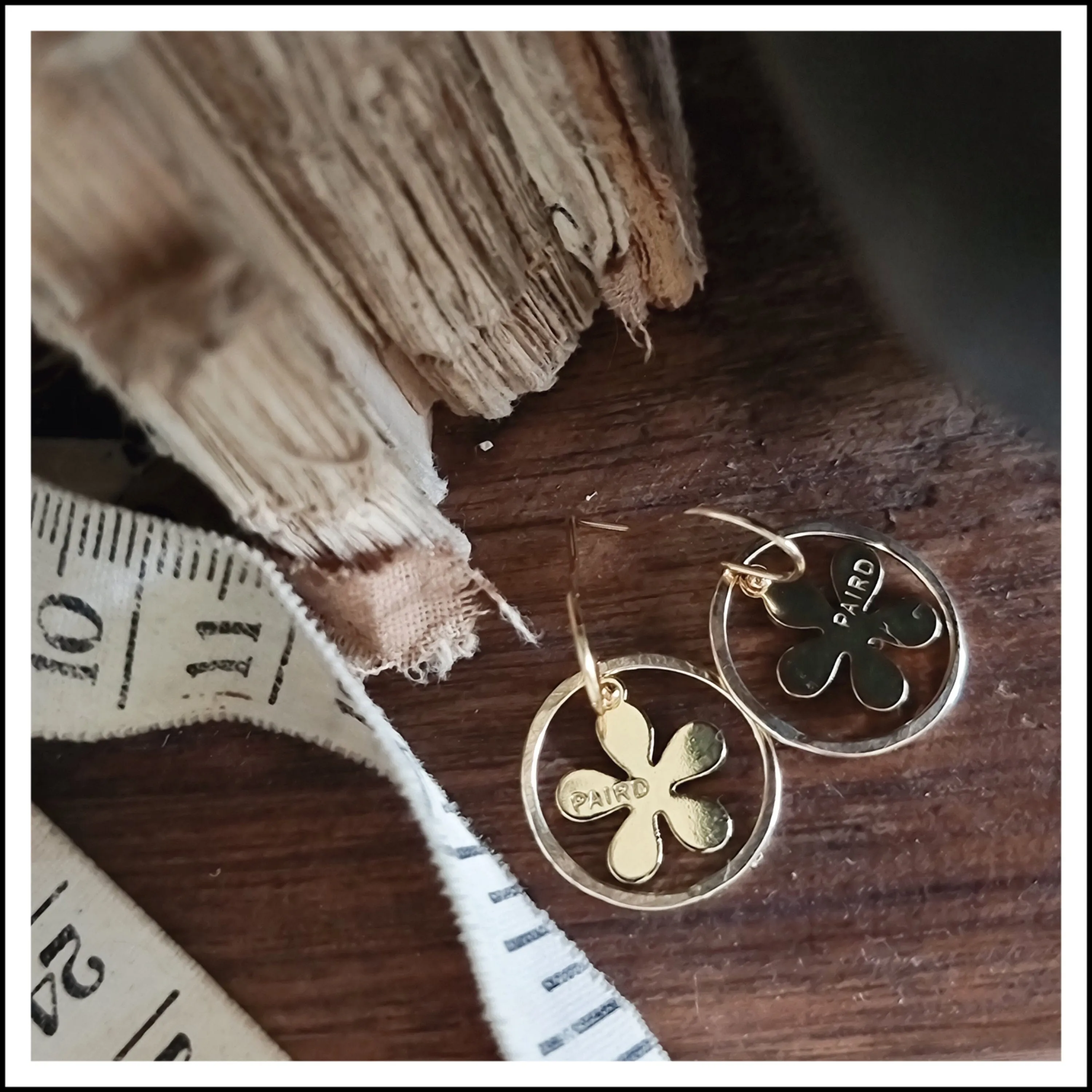PAIRD Daisy Halo Earrings