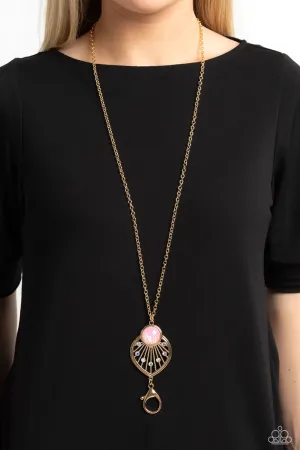 Paparazzi Celestial Charisma - Gold Lanyard