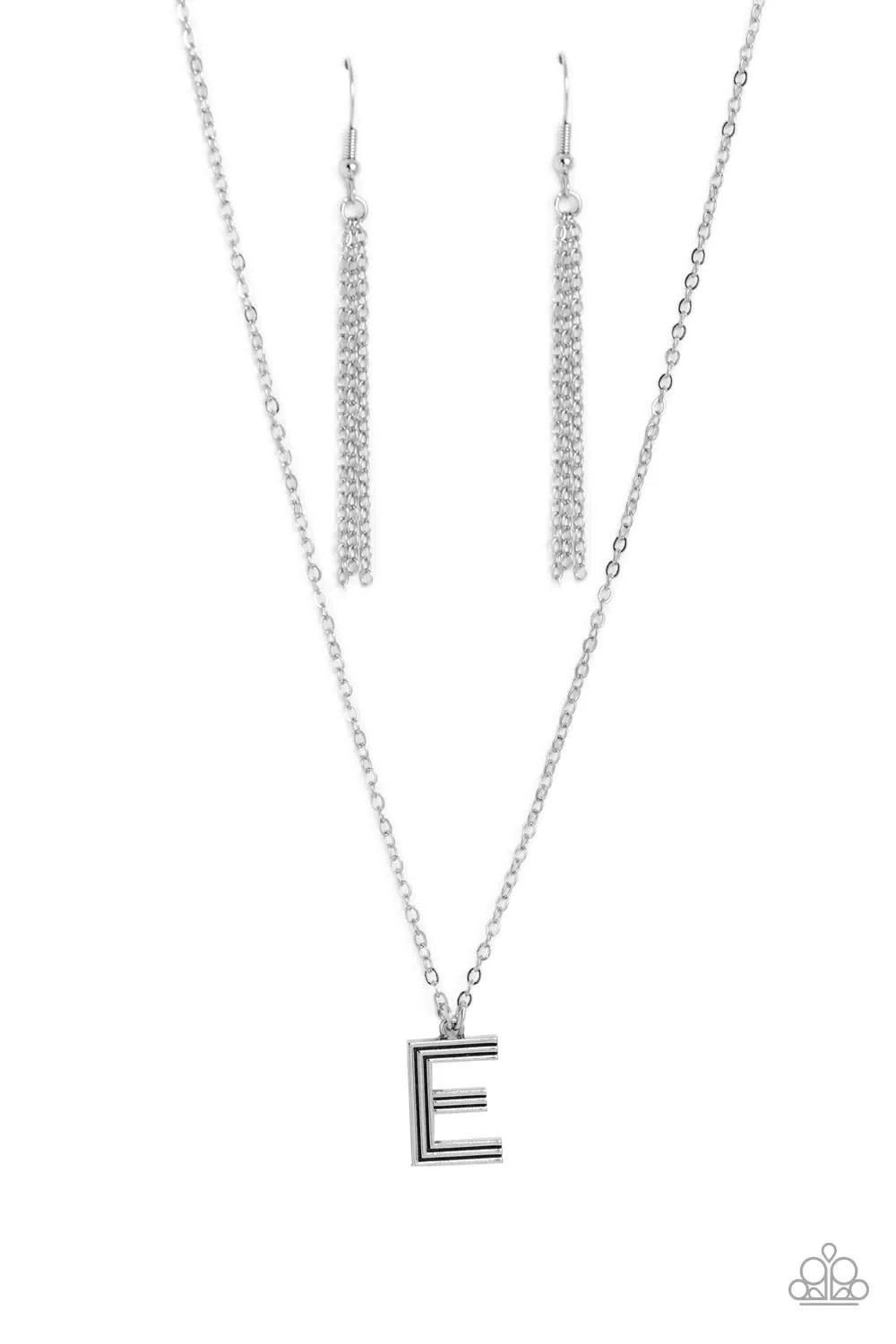 Paparazzi Leave Your Initials - Letter “E” Necklace