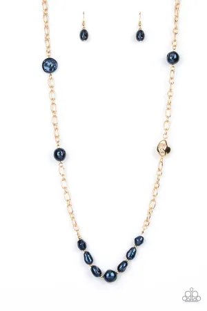 Pardon My FABULOUS Blue Paparazzi Necklace
