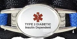 Personalized Medical ID Charm Lanyard