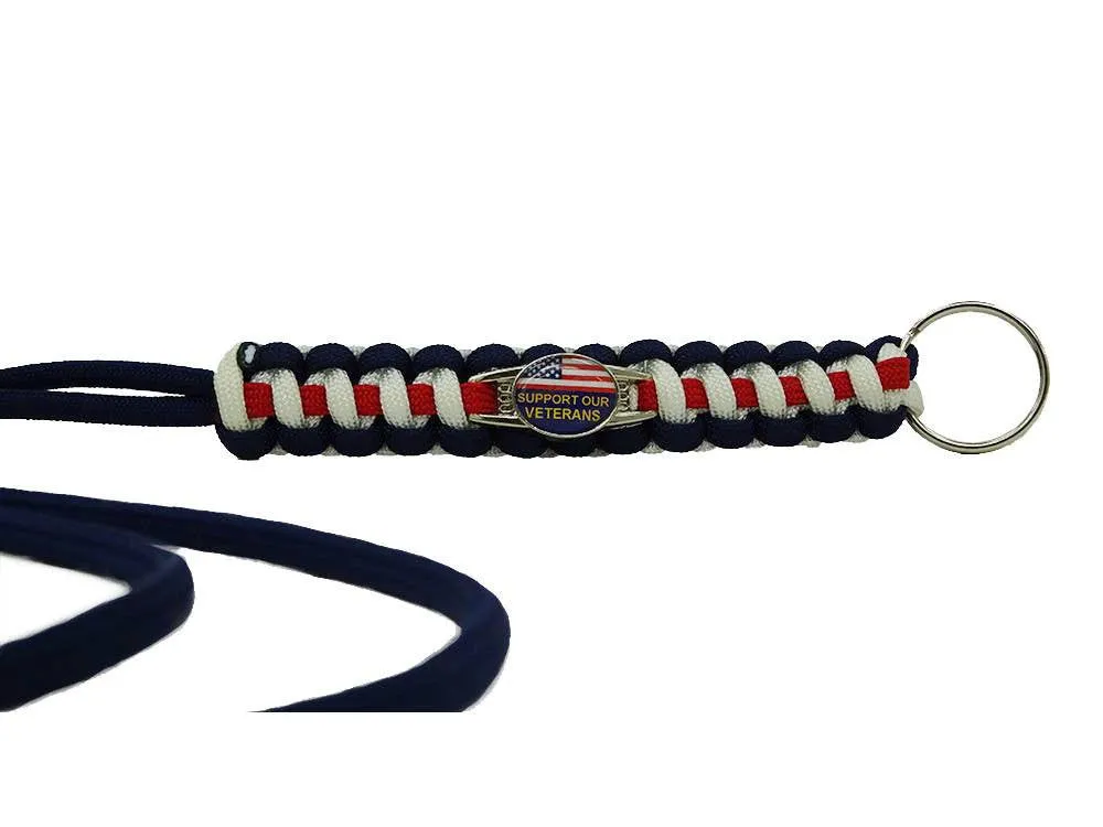 Personalized Medical ID Charm Lanyard