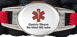 Personalized Medical ID Charm Lanyard