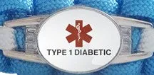 Personalized Medical ID Charm Lanyard