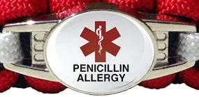 Personalized Medical ID Charm Lanyard