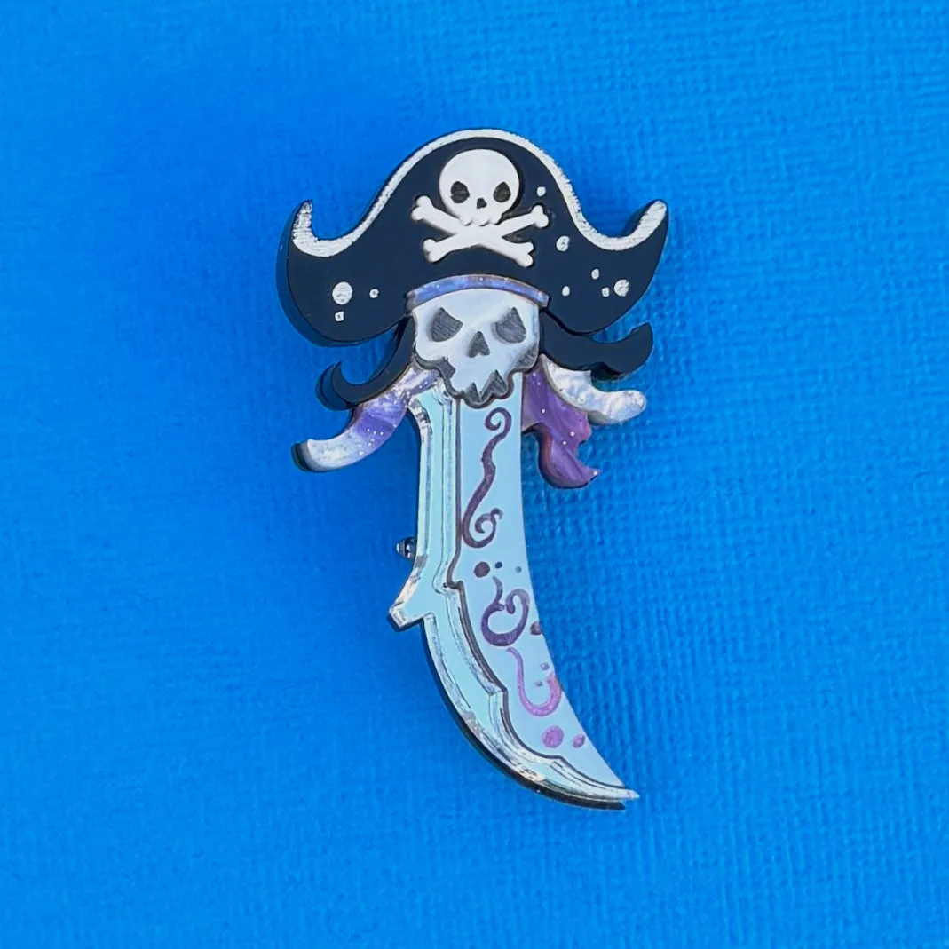 Pirate’s blade 🏴‍☠️ 🗡️ - Brooch