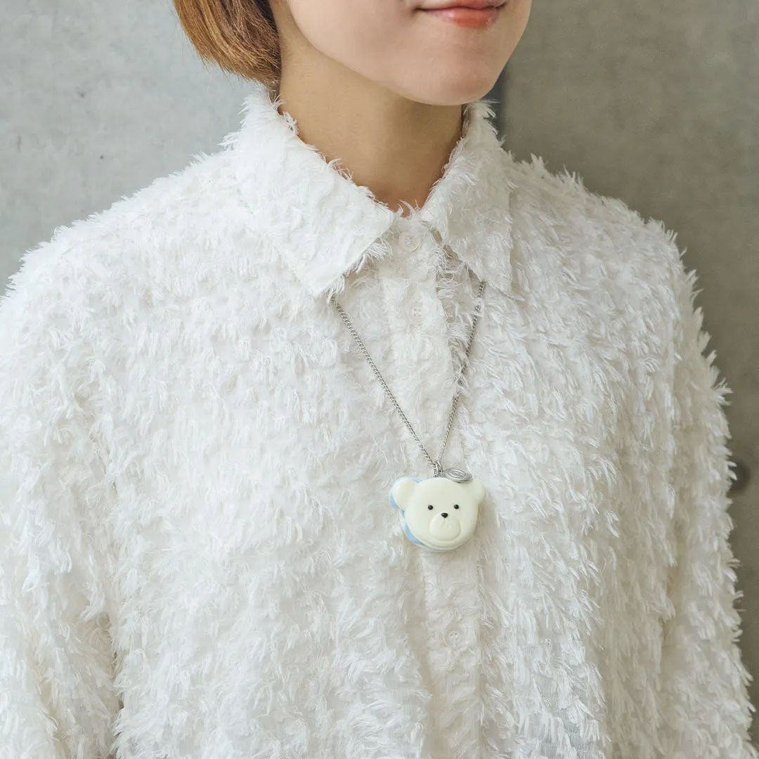 Polar Bear Macaron Necklace【Japan Jewelry】