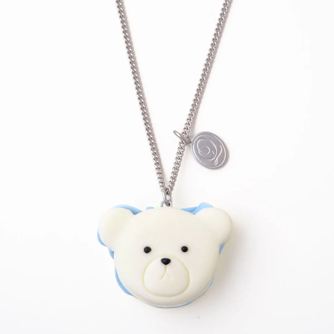 Polar Bear Macaron Necklace【Japan Jewelry】