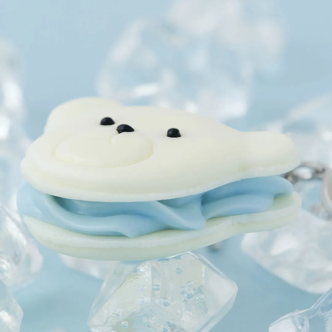 Polar Bear Macaron Necklace【Japan Jewelry】