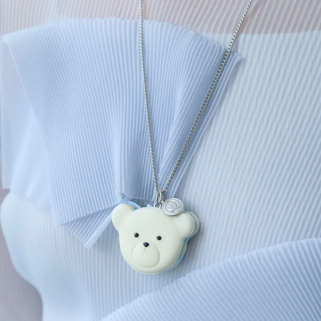 Polar Bear Macaron Necklace【Japan Jewelry】
