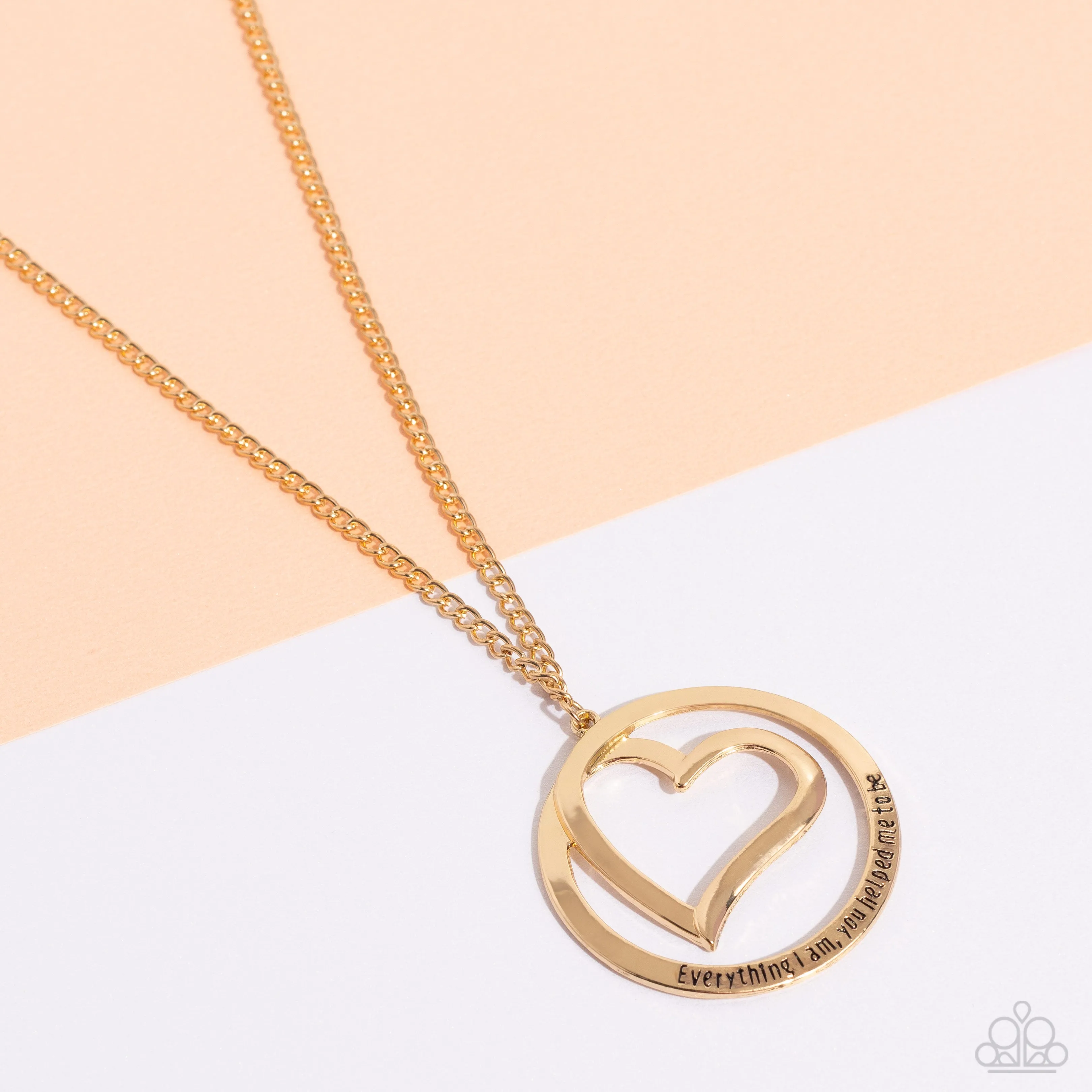 Positively Perfect - Gold (Heart) Necklace
