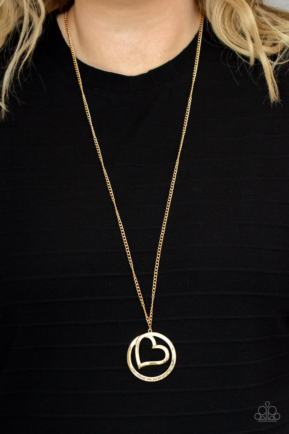 Positively Perfect - Gold (Heart) Necklace