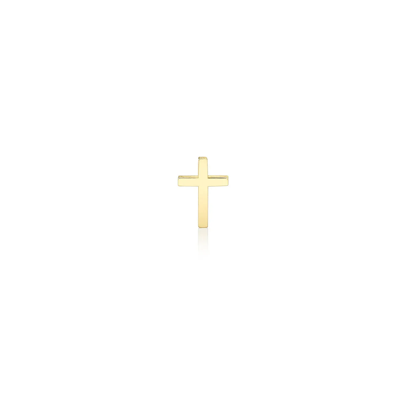 Pure Gold Mini Cross Stud
