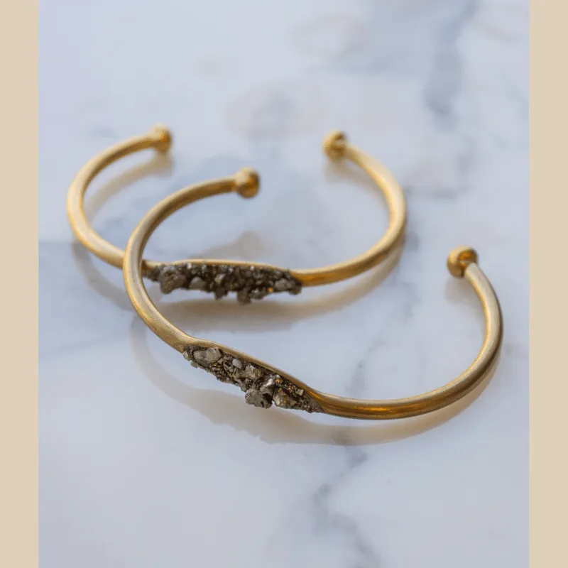 Pyrite Pop Cuff