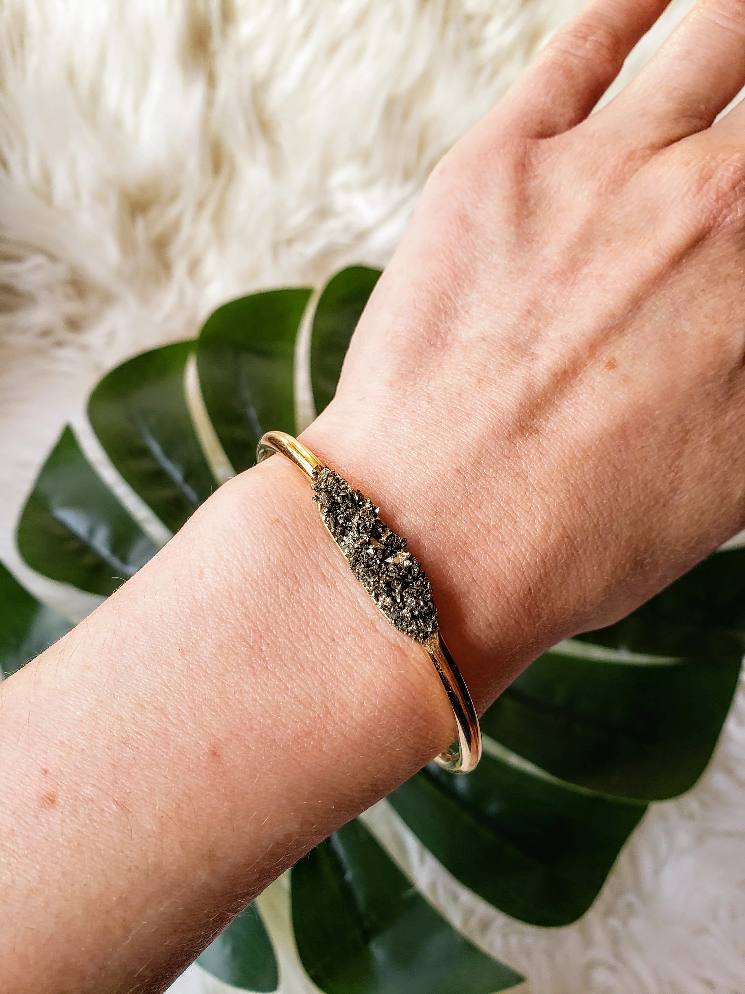 Pyrite Pop Cuff