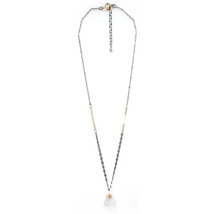 QUARTZ DROP NECKLACE