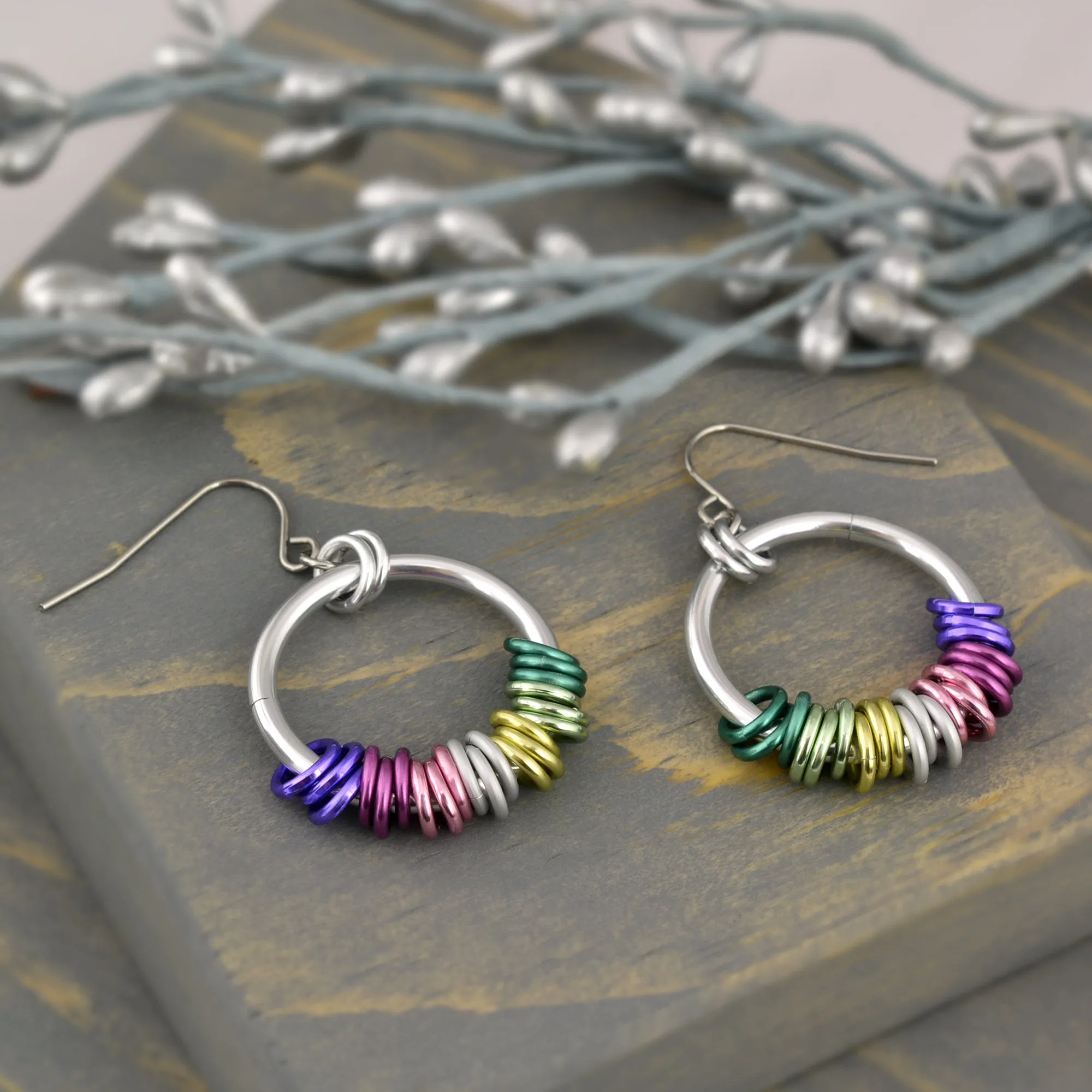Queer Progress Pride - Hoop Earring