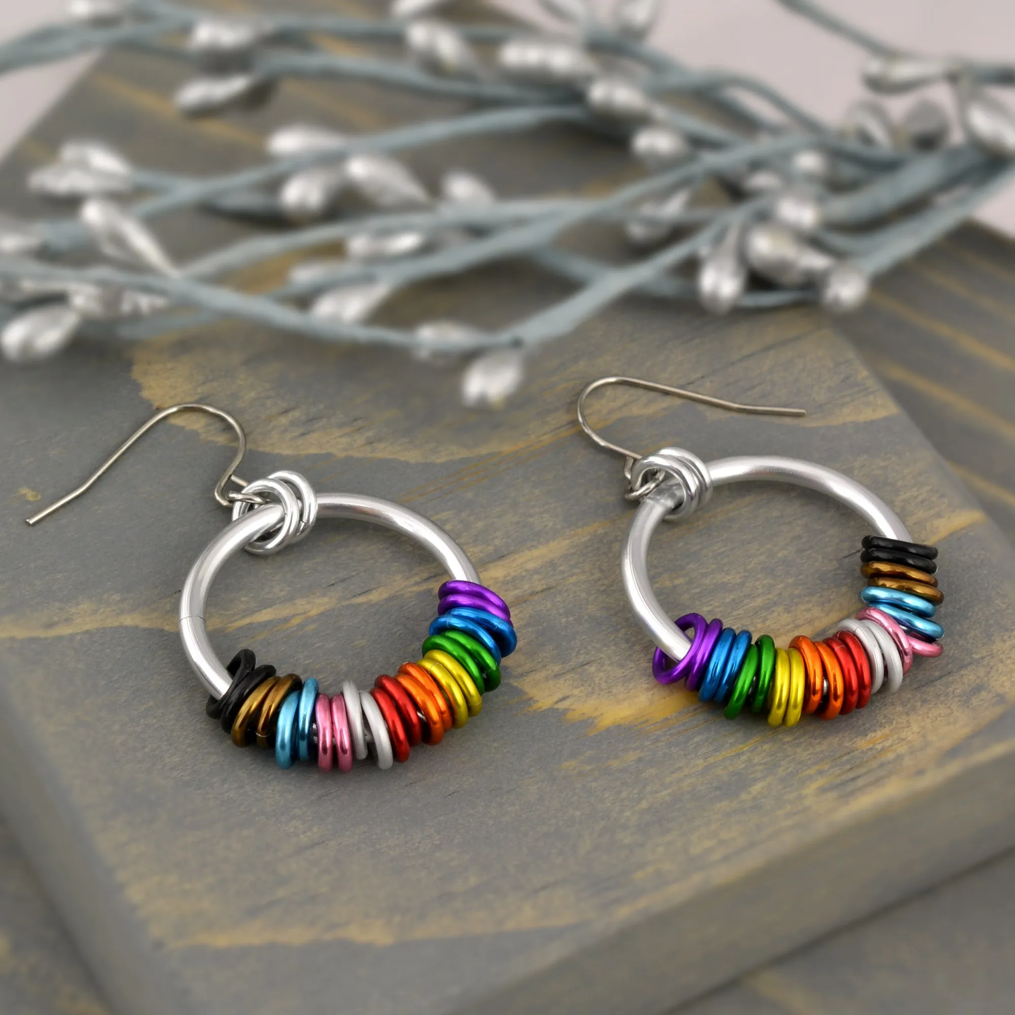 Queer Progress Pride - Hoop Earring