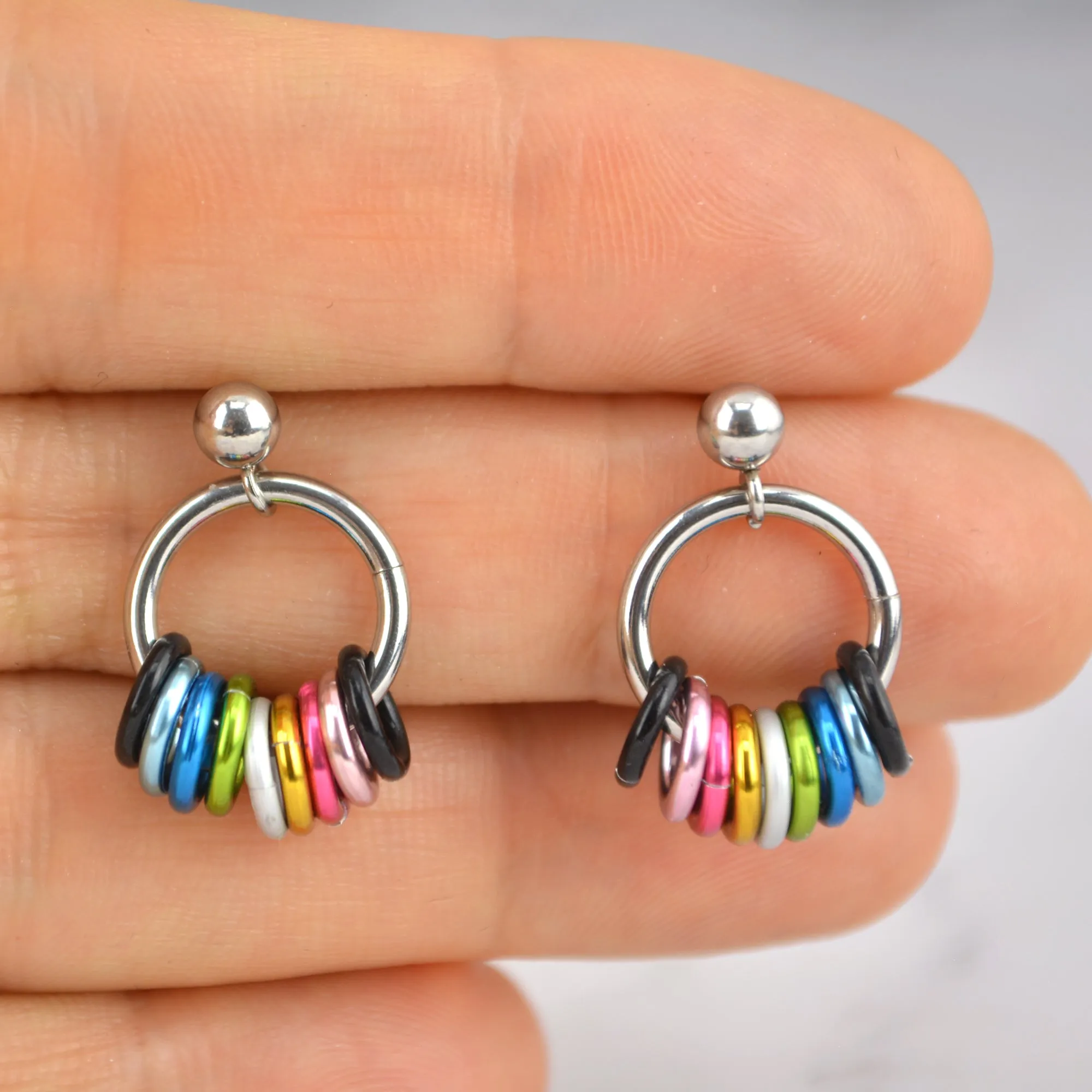 Queer Progress Pride - Hoop Earring