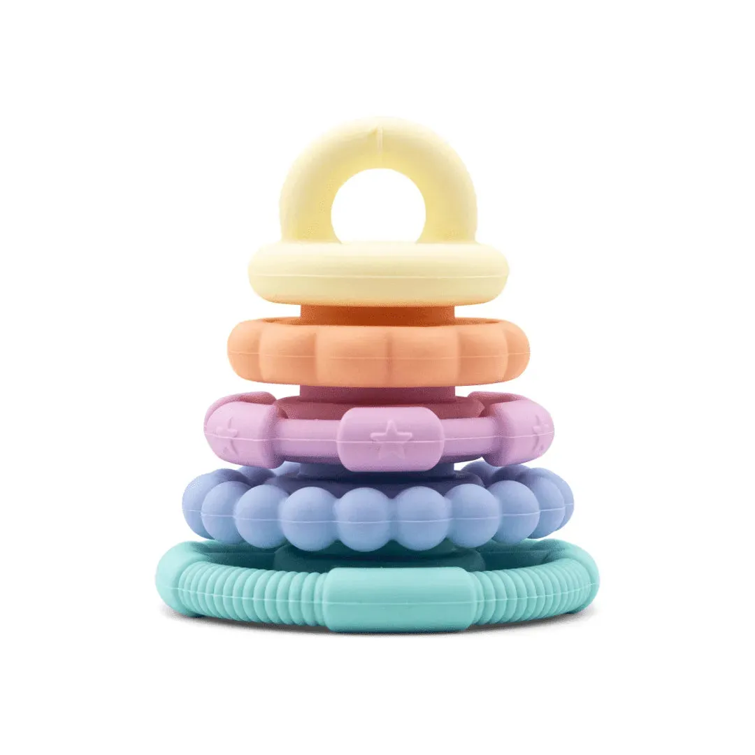Rainbow Stacker and Teether Toy