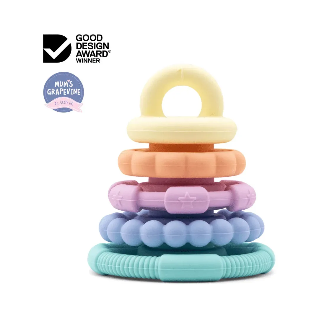 Rainbow Stacker and Teether Toy