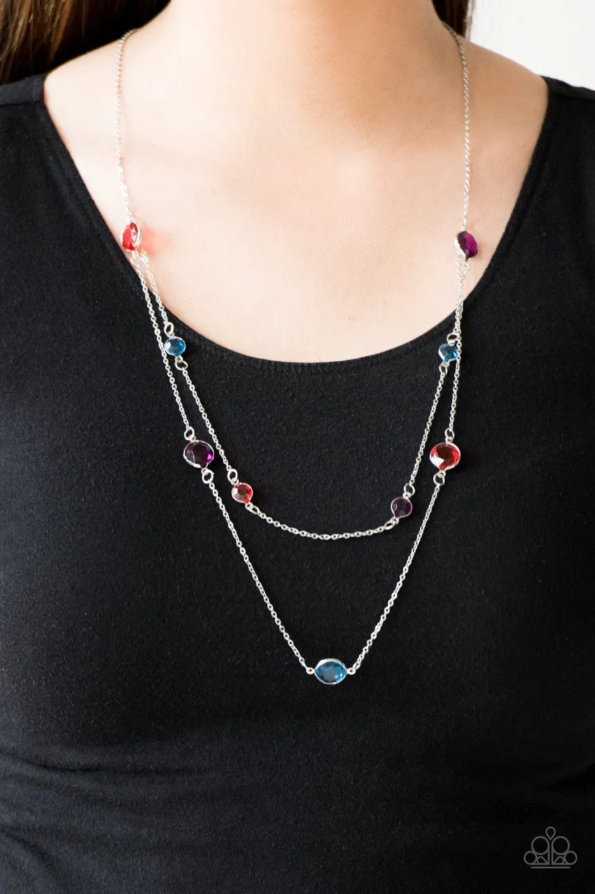Raise Your Glass Multi Paparazzi Necklace