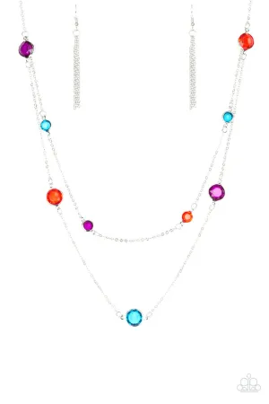 Raise Your Glass Multi Paparazzi Necklace