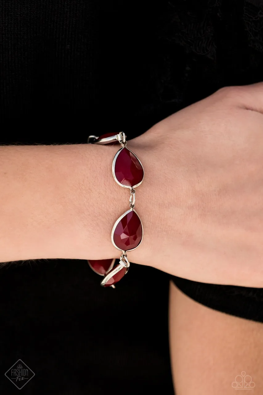 REIGNy Days Red Paparazzi Bracelet