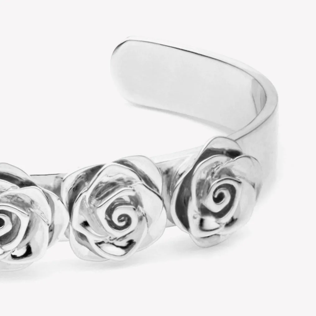 ROSE CORSAGE CUFF