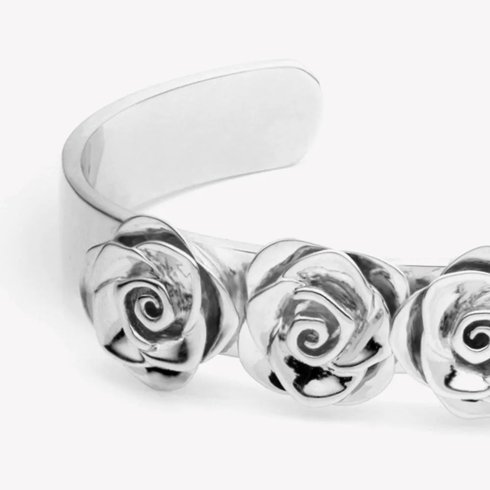 ROSE CORSAGE CUFF