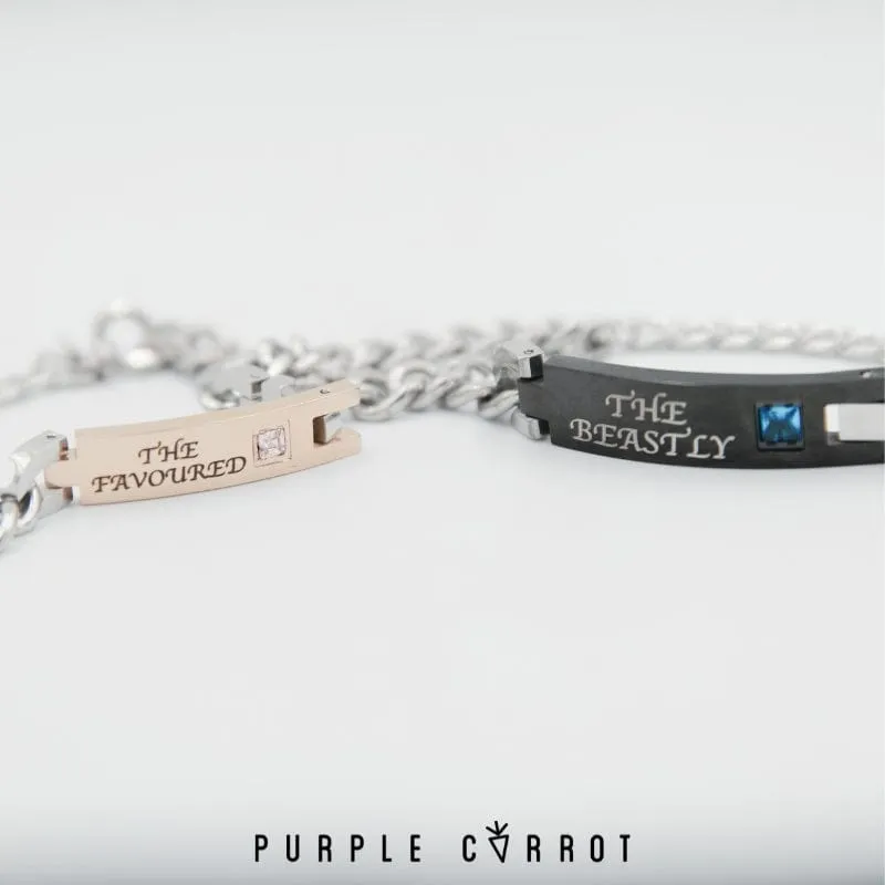 Rose Gold Bracelet with stone