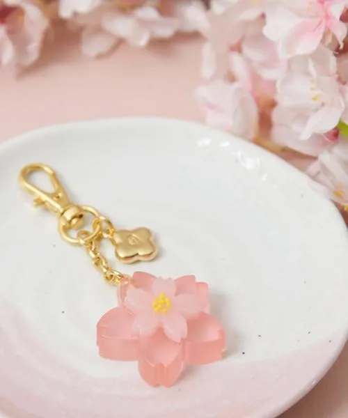 SAKURA Youkan Bag Charm【Japan Jewelry】