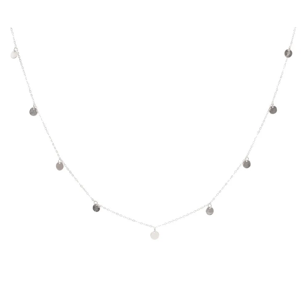 SALE - Multi Discs Long Necklace