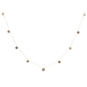 SALE - Multi Discs Long Necklace