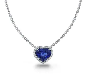 Sapphire & Diamond Necklace