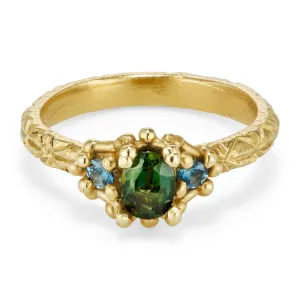 Sapphire Trio Ring