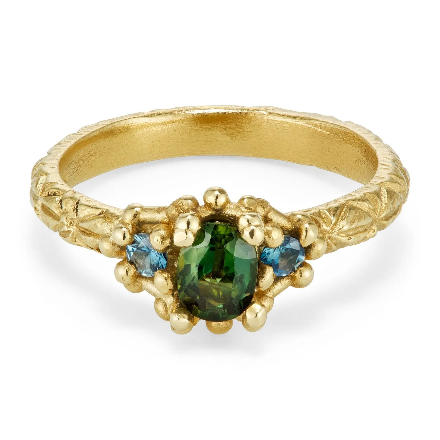 Sapphire Trio Ring