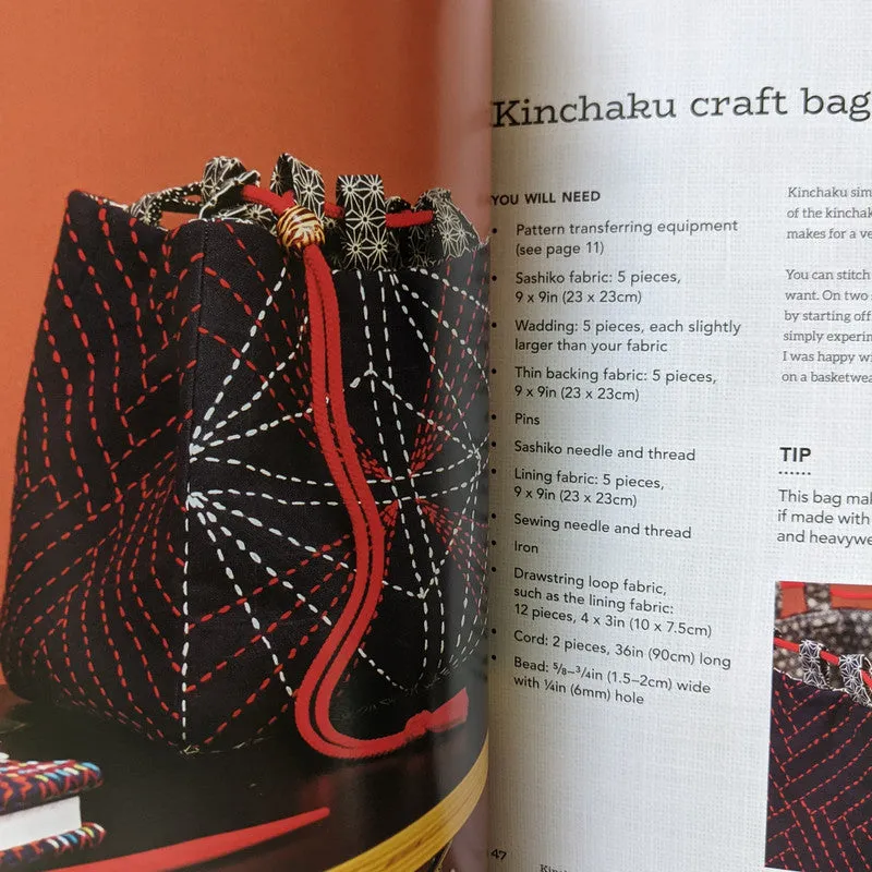 Sashiko 20 Projects using Traditional Japanese Stitching by Jill Clay